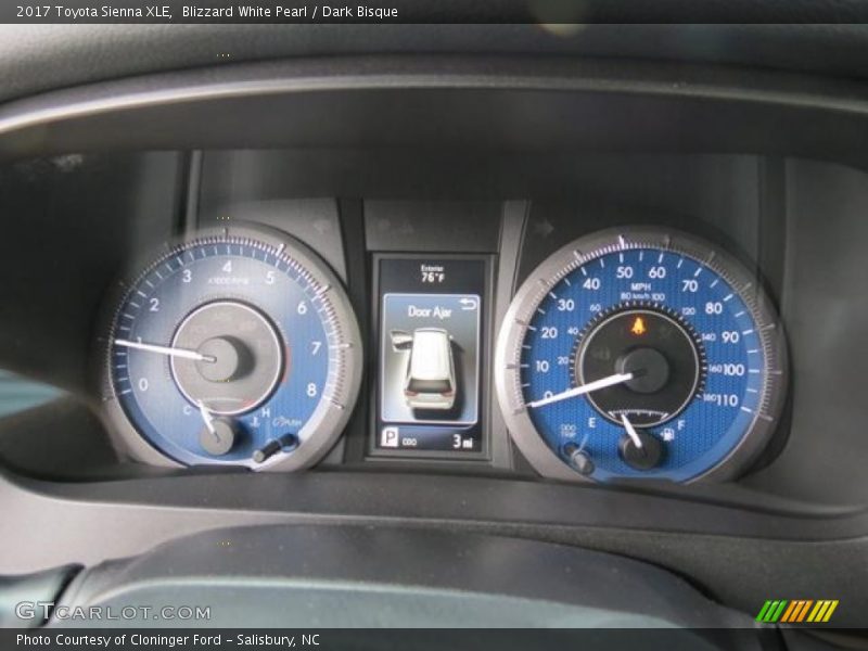  2017 Sienna XLE XLE Gauges