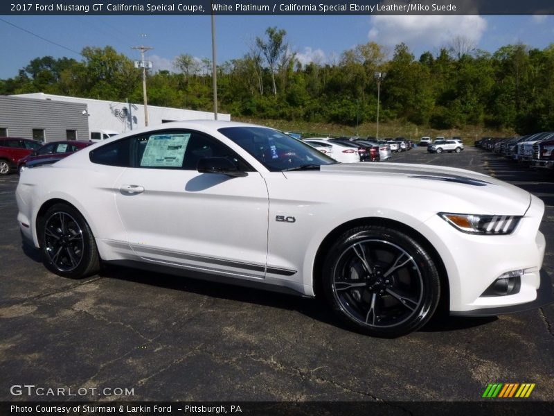  2017 Mustang GT California Speical Coupe White Platinum