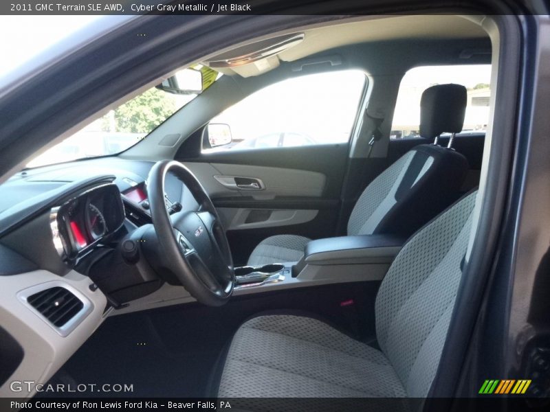 Cyber Gray Metallic / Jet Black 2011 GMC Terrain SLE AWD