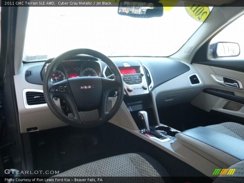Cyber Gray Metallic / Jet Black 2011 GMC Terrain SLE AWD