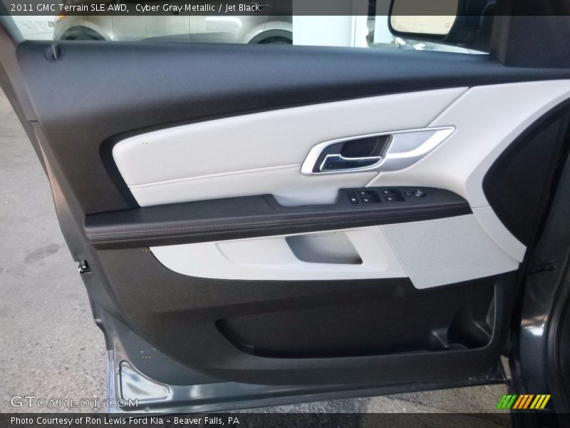 Cyber Gray Metallic / Jet Black 2011 GMC Terrain SLE AWD
