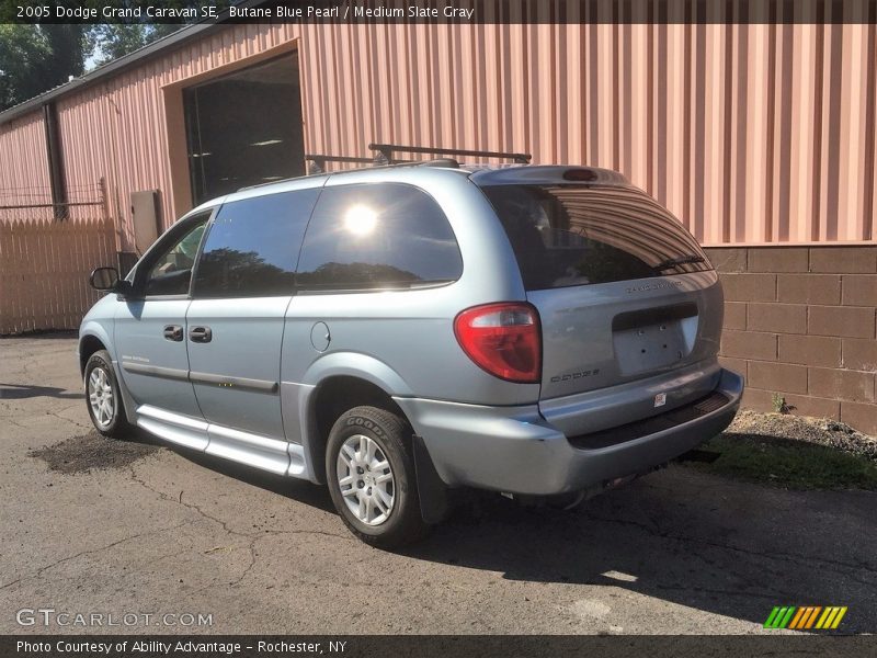 Butane Blue Pearl / Medium Slate Gray 2005 Dodge Grand Caravan SE