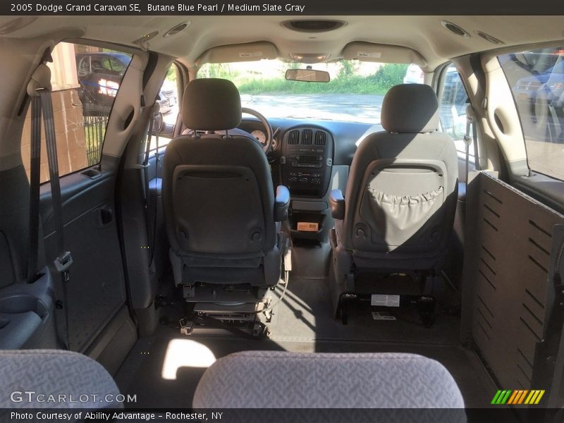 Butane Blue Pearl / Medium Slate Gray 2005 Dodge Grand Caravan SE