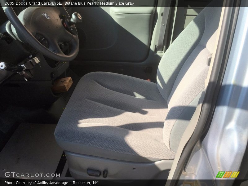 Butane Blue Pearl / Medium Slate Gray 2005 Dodge Grand Caravan SE