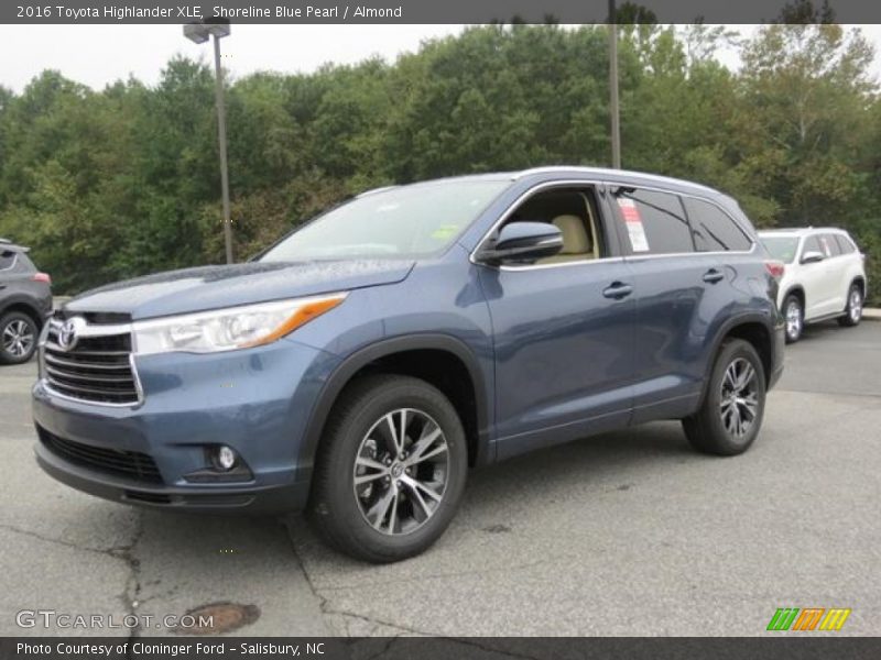  2016 Highlander XLE Shoreline Blue Pearl