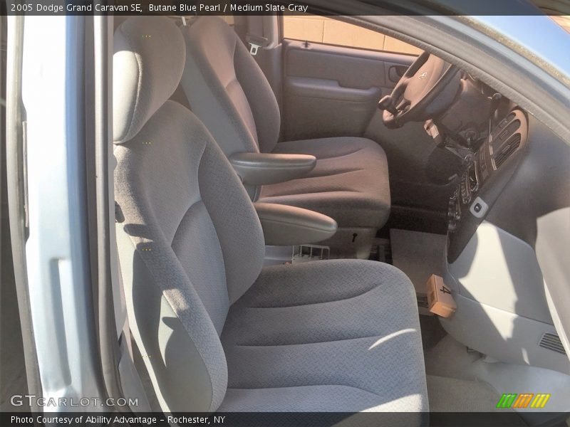 Butane Blue Pearl / Medium Slate Gray 2005 Dodge Grand Caravan SE