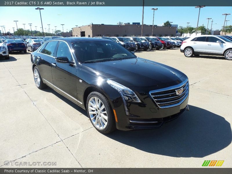 Black Raven / Jet Black 2017 Cadillac CT6 3.6 AWD Sedan