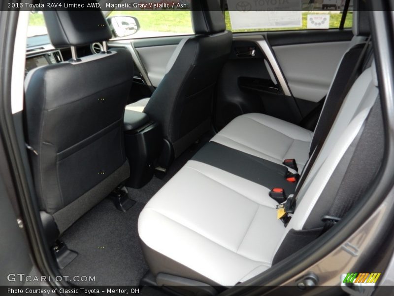 Magnetic Gray Metallic / Ash 2016 Toyota RAV4 Limited AWD
