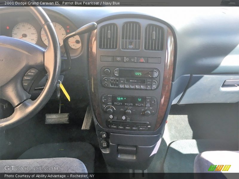 Patriot Blue Pearlcoat / Navy Blue 2001 Dodge Grand Caravan ES