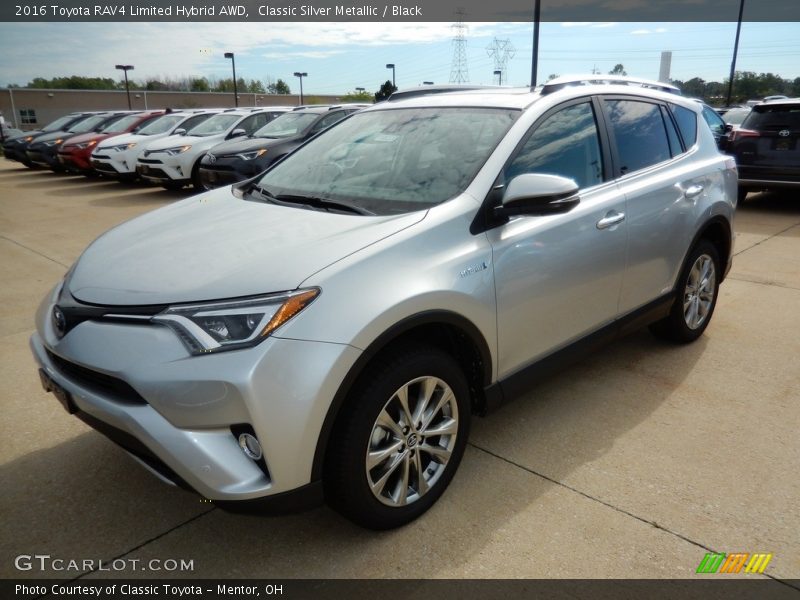 Front 3/4 View of 2016 RAV4 Limited Hybrid AWD