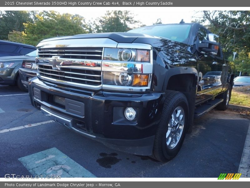 Black / High Country Saddle 2015 Chevrolet Silverado 3500HD High Country Crew Cab 4x4