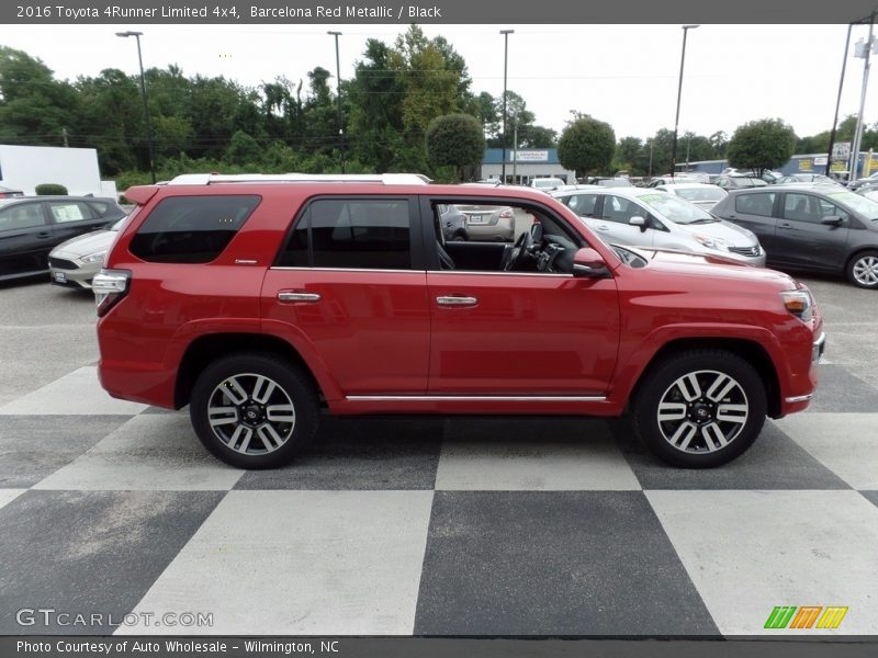 Barcelona Red Metallic / Black 2016 Toyota 4Runner Limited 4x4