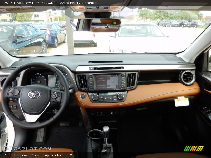 Dashboard of 2016 RAV4 Limited AWD