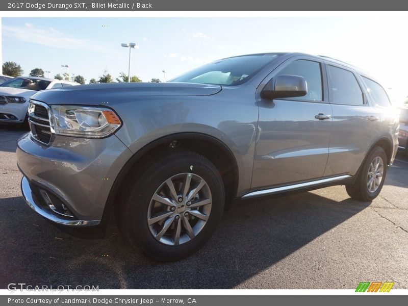Billet Metallic / Black 2017 Dodge Durango SXT