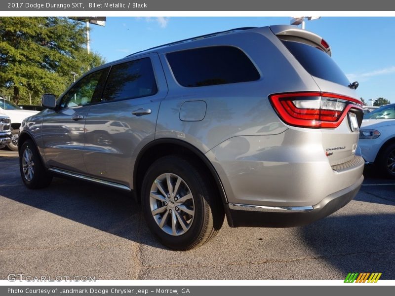 Billet Metallic / Black 2017 Dodge Durango SXT