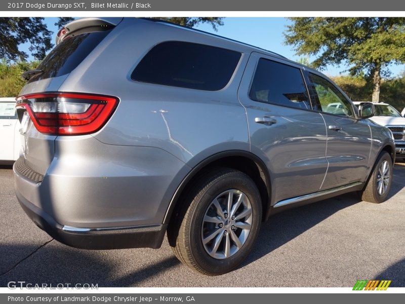 Billet Metallic / Black 2017 Dodge Durango SXT