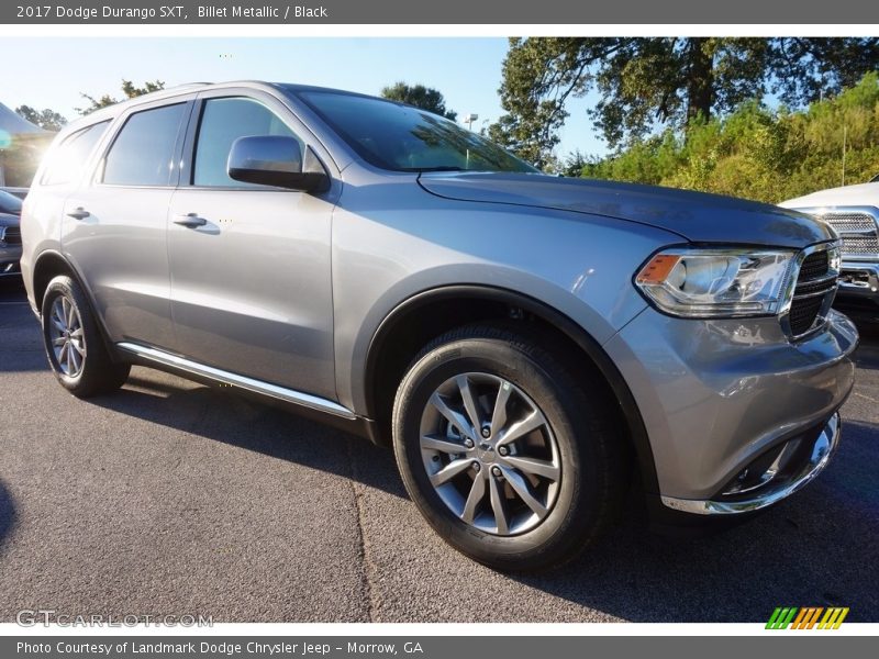 Billet Metallic / Black 2017 Dodge Durango SXT