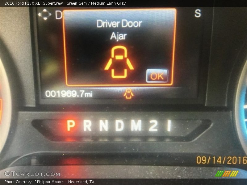 Green Gem / Medium Earth Gray 2016 Ford F150 XLT SuperCrew