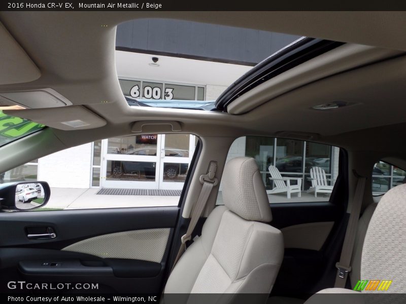 Mountain Air Metallic / Beige 2016 Honda CR-V EX