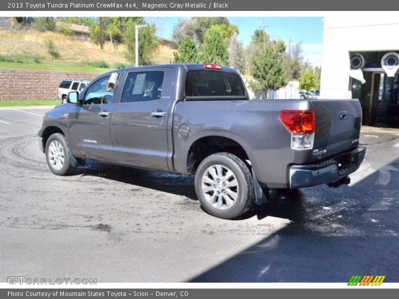 Magnetic Gray Metallic / Black 2013 Toyota Tundra Platinum CrewMax 4x4