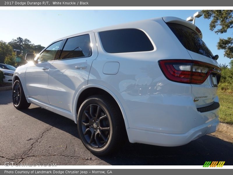 White Knuckle / Black 2017 Dodge Durango R/T