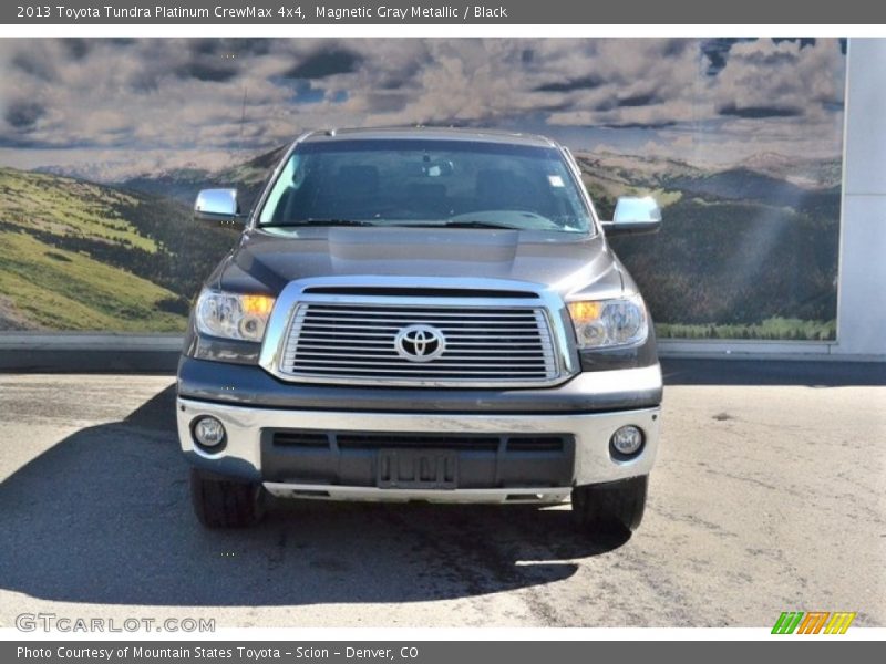 Magnetic Gray Metallic / Black 2013 Toyota Tundra Platinum CrewMax 4x4