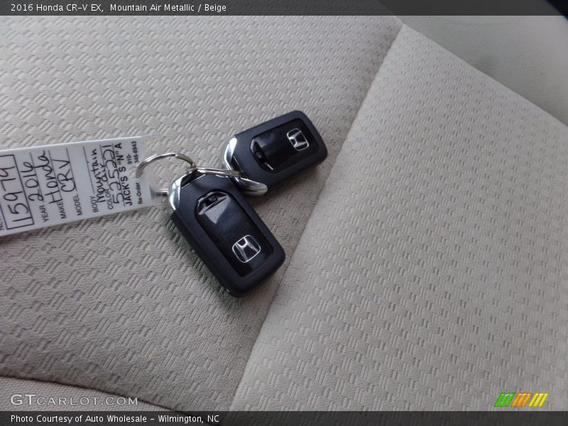 Mountain Air Metallic / Beige 2016 Honda CR-V EX