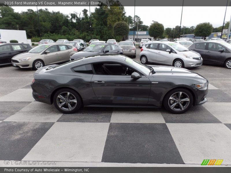 Magnetic Metallic / Ebony 2016 Ford Mustang V6 Coupe