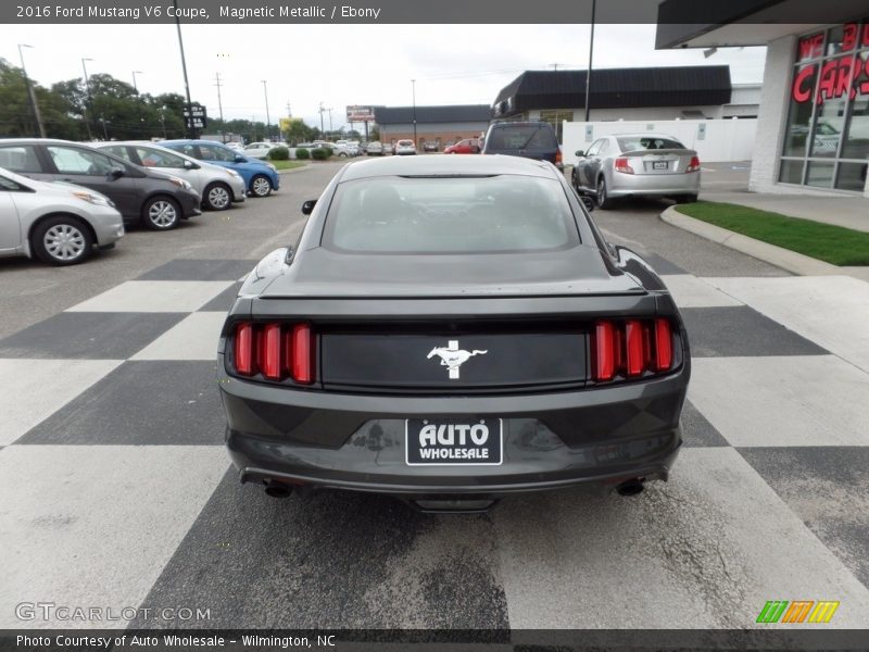Magnetic Metallic / Ebony 2016 Ford Mustang V6 Coupe