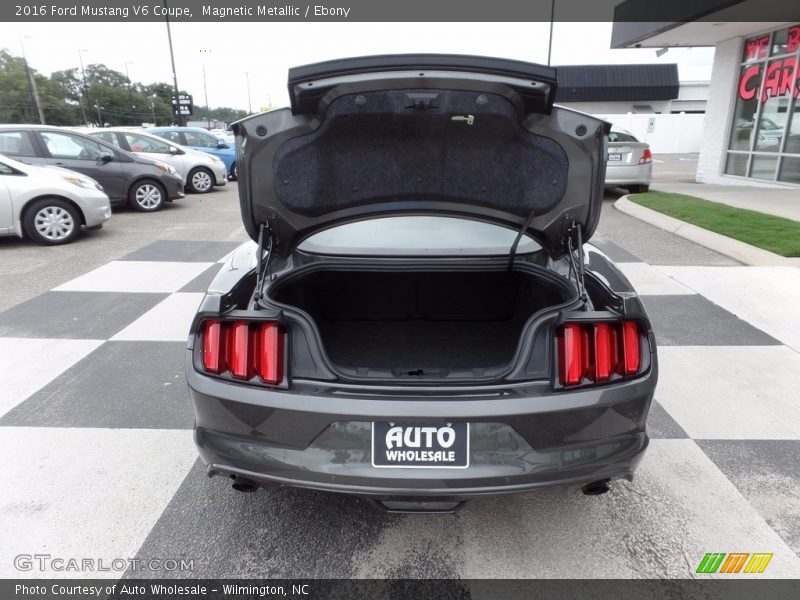 Magnetic Metallic / Ebony 2016 Ford Mustang V6 Coupe