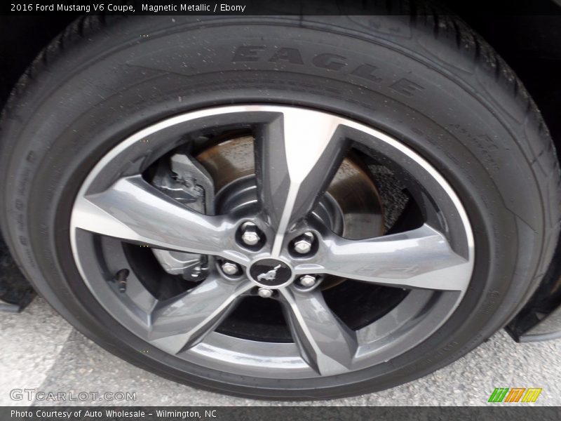 Magnetic Metallic / Ebony 2016 Ford Mustang V6 Coupe