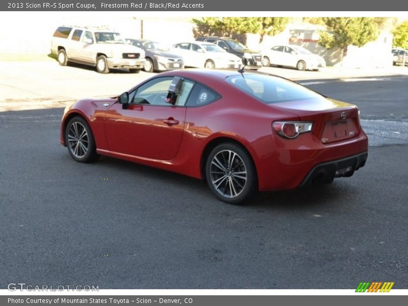Firestorm Red / Black/Red Accents 2013 Scion FR-S Sport Coupe