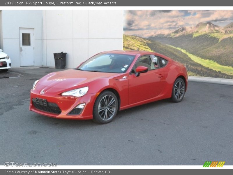 Firestorm Red / Black/Red Accents 2013 Scion FR-S Sport Coupe