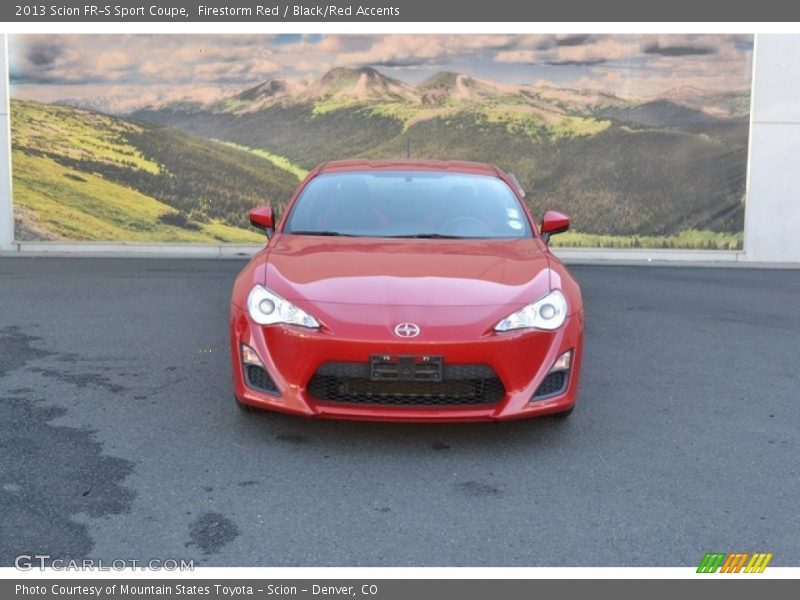 Firestorm Red / Black/Red Accents 2013 Scion FR-S Sport Coupe
