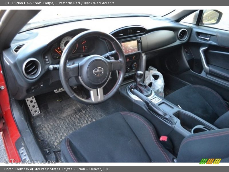 Firestorm Red / Black/Red Accents 2013 Scion FR-S Sport Coupe