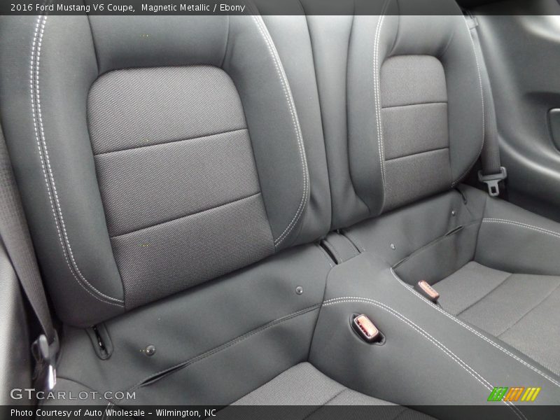 Magnetic Metallic / Ebony 2016 Ford Mustang V6 Coupe
