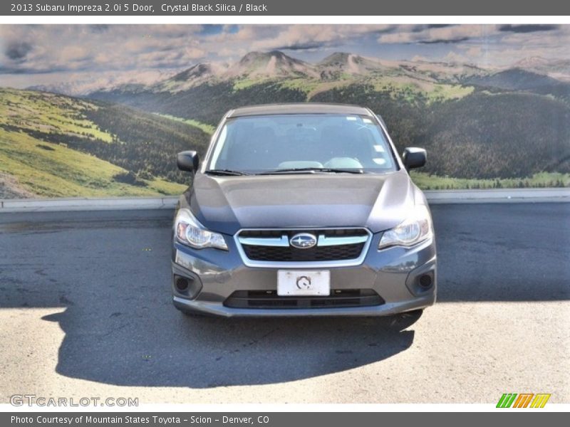 Crystal Black Silica / Black 2013 Subaru Impreza 2.0i 5 Door