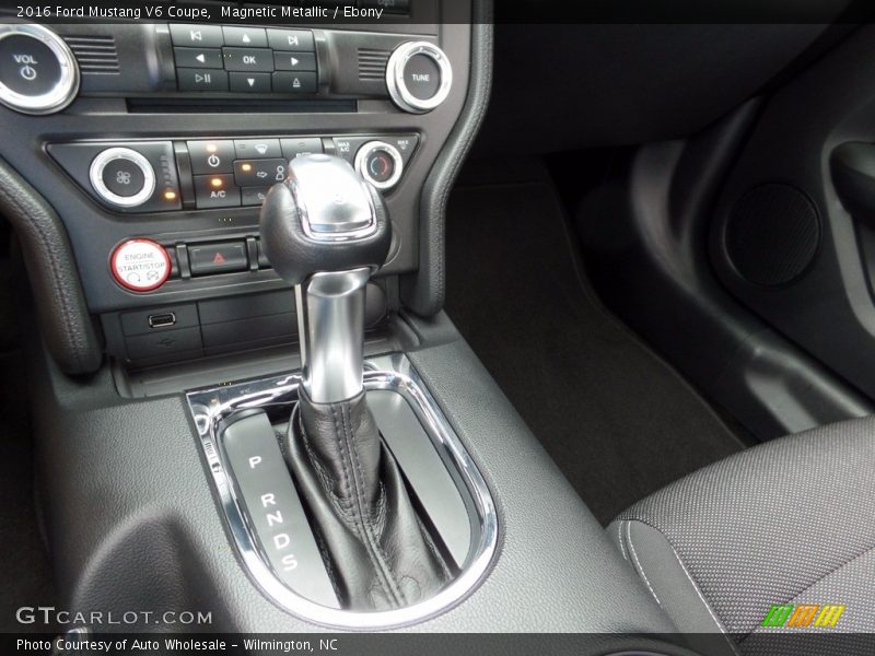 Magnetic Metallic / Ebony 2016 Ford Mustang V6 Coupe