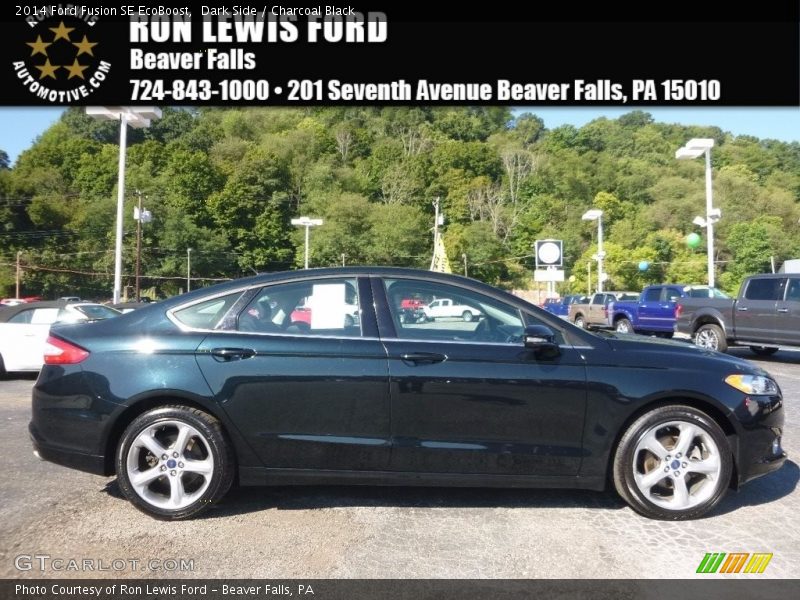 Dark Side / Charcoal Black 2014 Ford Fusion SE EcoBoost