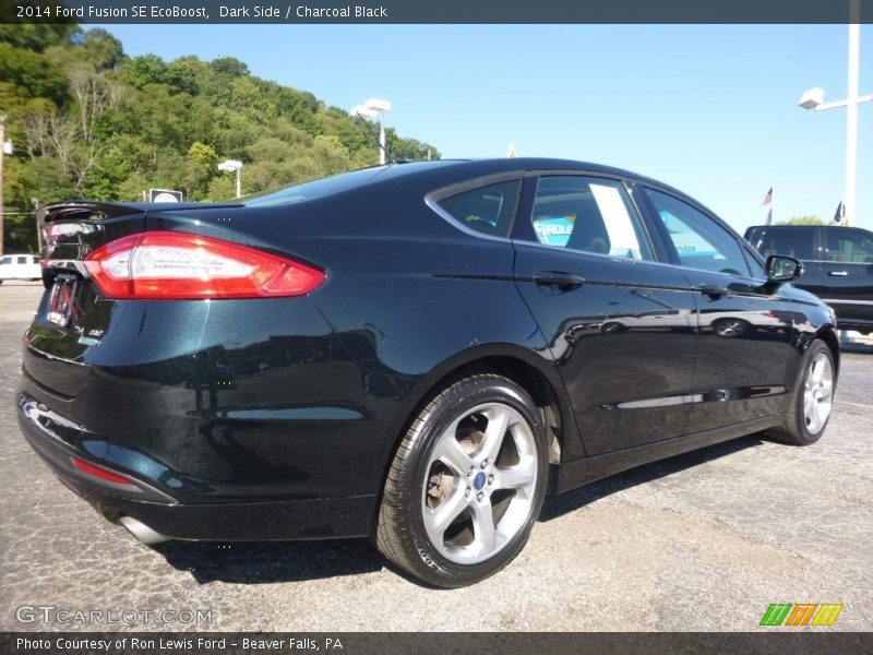 Dark Side / Charcoal Black 2014 Ford Fusion SE EcoBoost