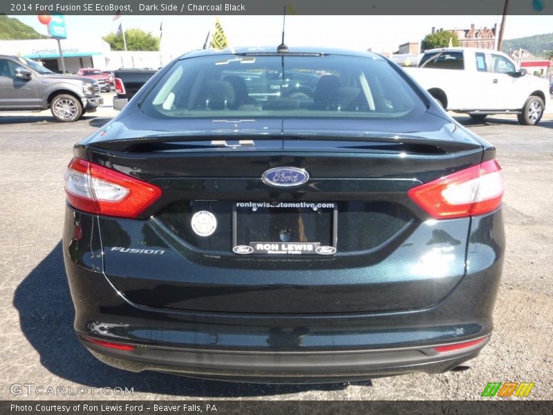 Dark Side / Charcoal Black 2014 Ford Fusion SE EcoBoost