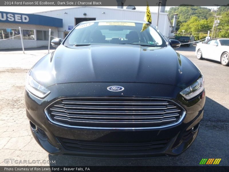 Dark Side / Charcoal Black 2014 Ford Fusion SE EcoBoost