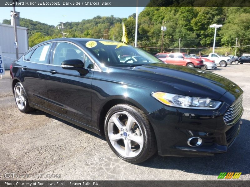 Dark Side / Charcoal Black 2014 Ford Fusion SE EcoBoost