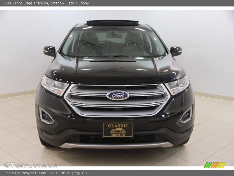 Shadow Black / Ebony 2016 Ford Edge Titanium