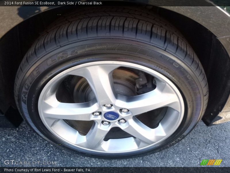 Dark Side / Charcoal Black 2014 Ford Fusion SE EcoBoost