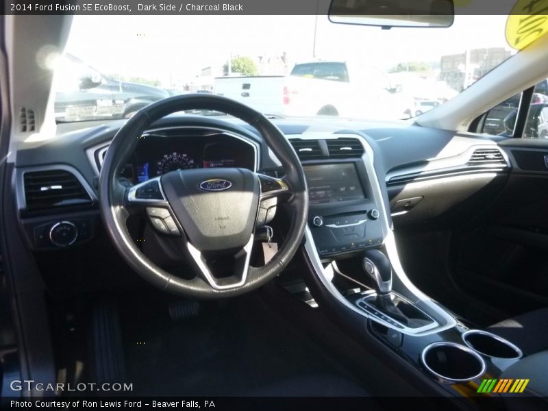 Dark Side / Charcoal Black 2014 Ford Fusion SE EcoBoost