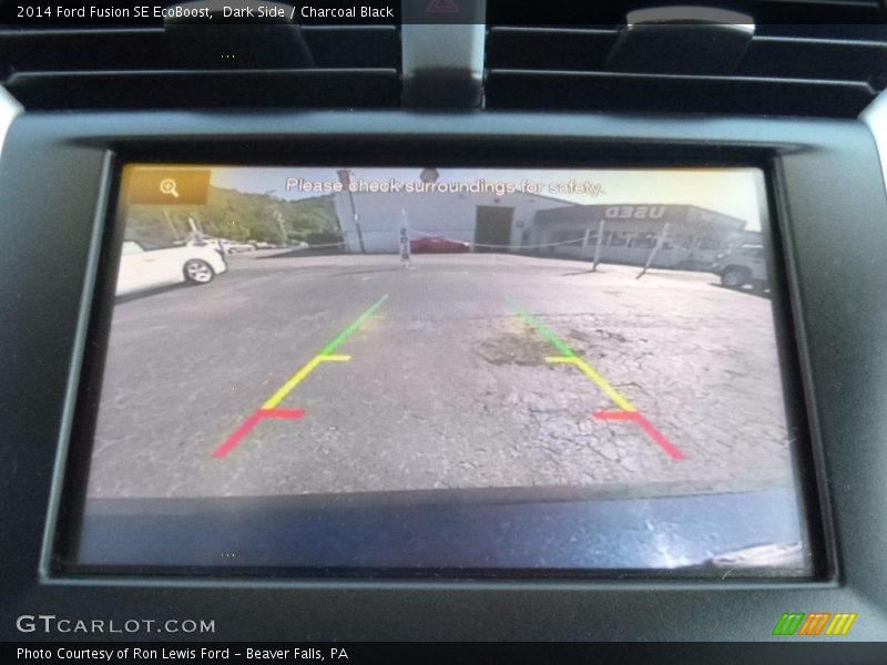 Dark Side / Charcoal Black 2014 Ford Fusion SE EcoBoost