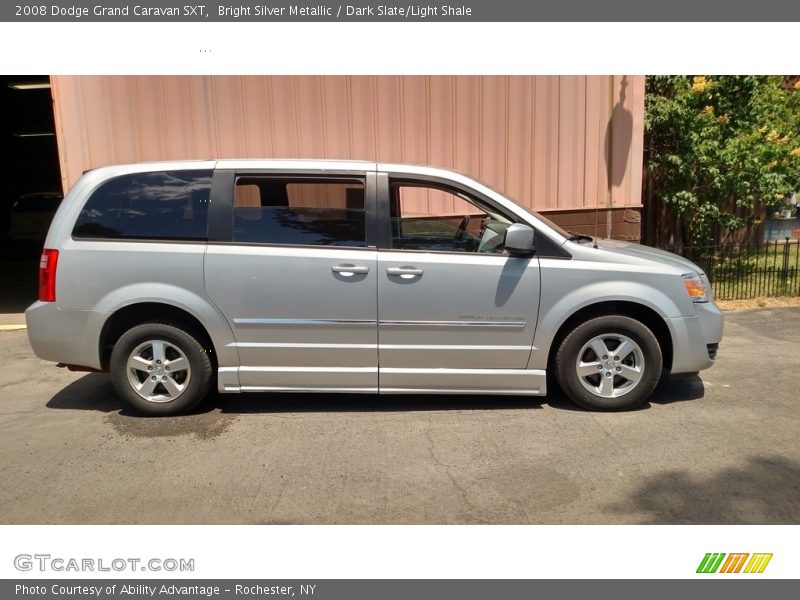 Bright Silver Metallic / Dark Slate/Light Shale 2008 Dodge Grand Caravan SXT