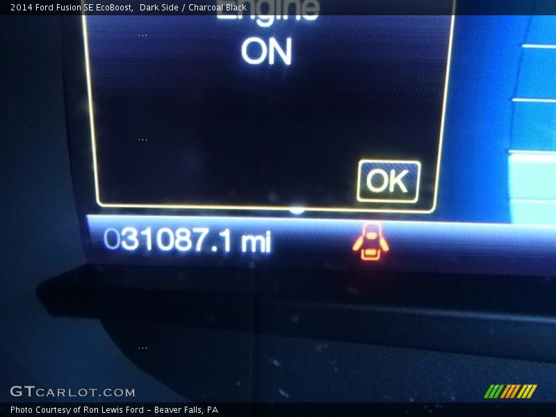 Dark Side / Charcoal Black 2014 Ford Fusion SE EcoBoost