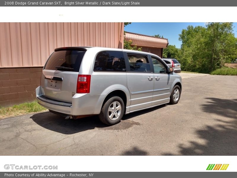 Bright Silver Metallic / Dark Slate/Light Shale 2008 Dodge Grand Caravan SXT